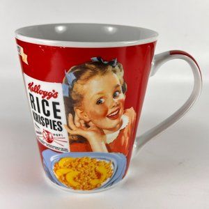 Kellogg's Rice Krispies Snap Crackle Pop Ceramic Coffee Tea Cocoa Cup Mug Retro
